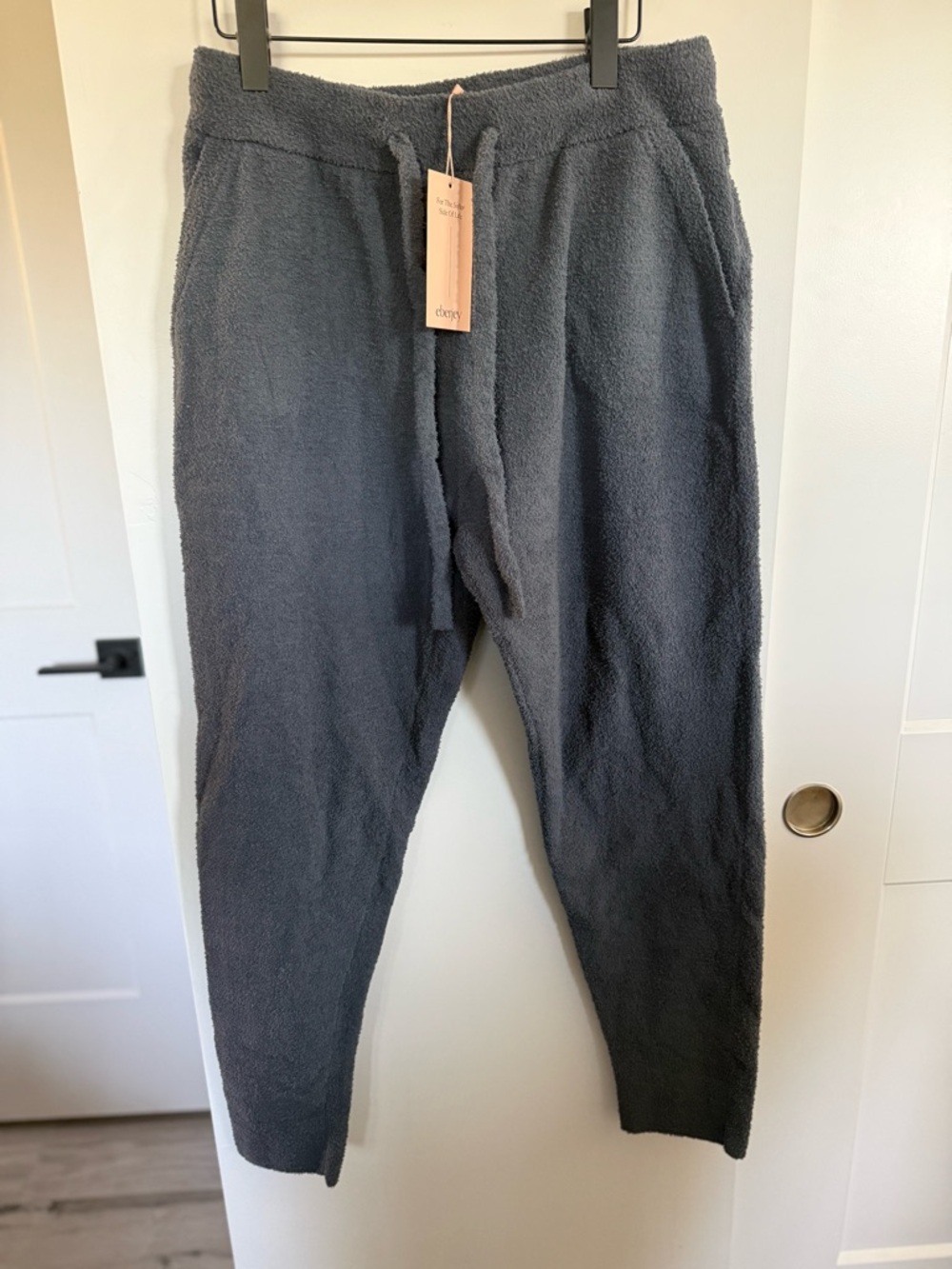 NWT Eberjey Recycled Boucle Relaxed Fit Jogger Size Large